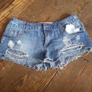 Highway jean shorts